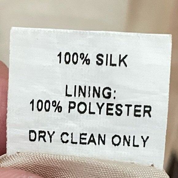 BRITT RYAN Womens Silk Leopard Print Short Sleeve Blouse Size 2 - Picture 9 of 9